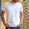 &SONS Boxer Pocket T-Shirt White New