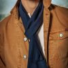 &SONS &Sons Navy Scarf Wholesale