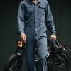 &SONS &Sons Churchill Coveralls Dark Denim Wholesale