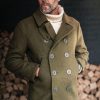 &SONS &Sons Boardwalk Peacoat Army Green Wholesale