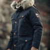 &SONS &Sons Ridge Snow Parka Navy Hot