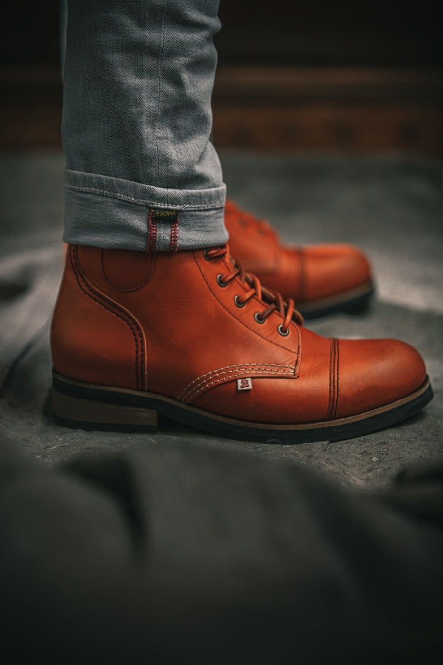 &SONS &Sons The Drover Boot Tan Online